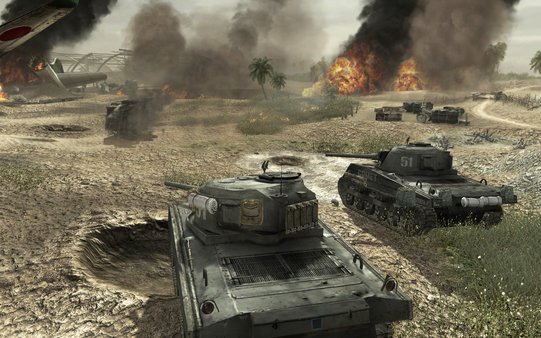 Call Of Duty World At War + 2 Calls ( 1 e 2) de brinde