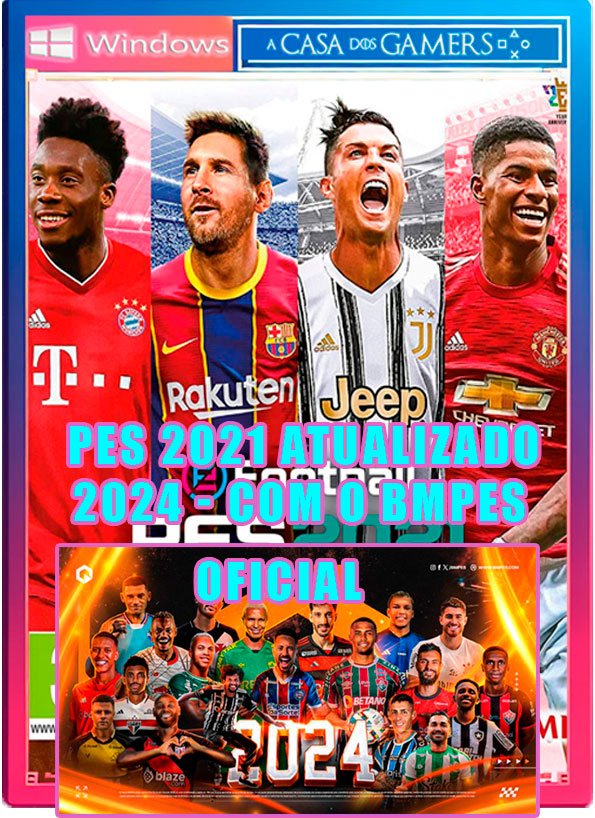 PES 2021 Original Atualizado 2025 Pc Digital