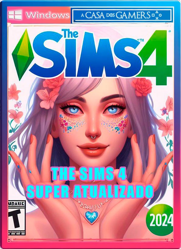 The sims 4  Atualizado 2025 Com Todas As Expansões