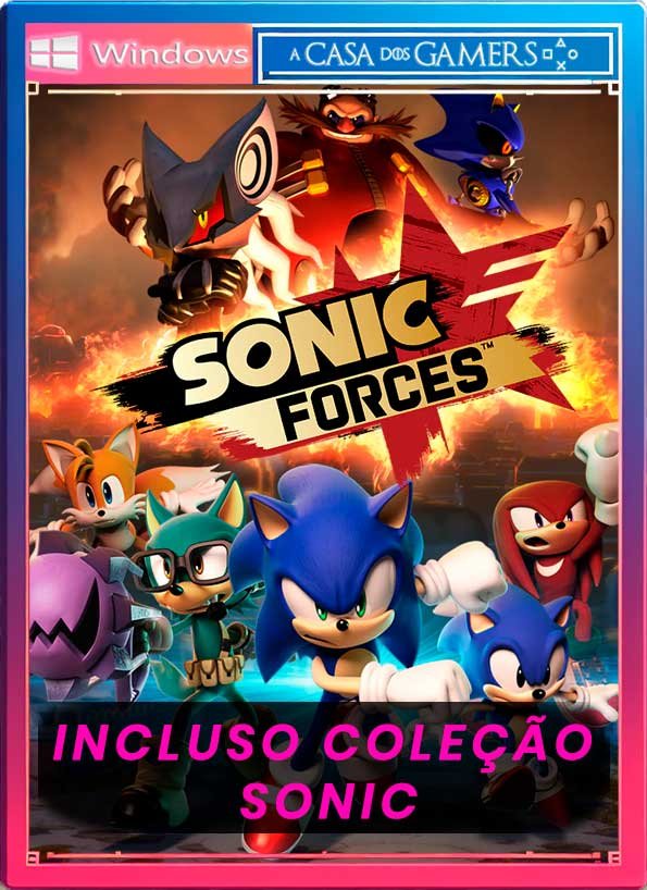 Sonic Forces + Coleção Completa PC Digital