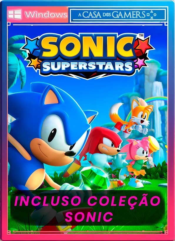 Sonic Superstars + Coleção Completa PC Digital