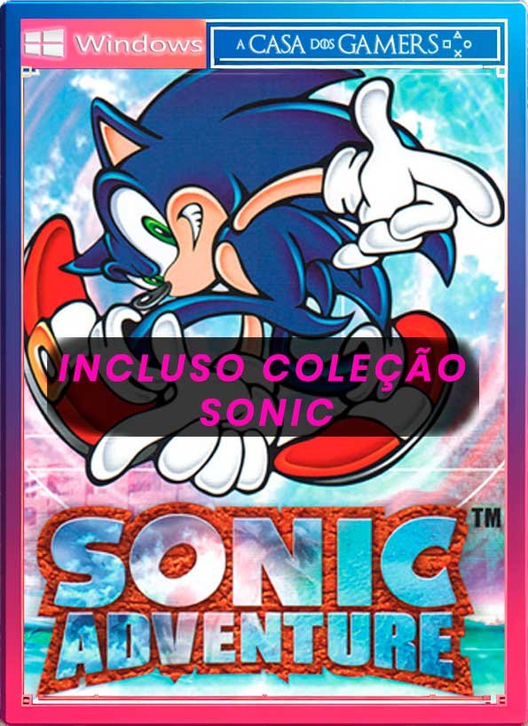 Sonic Adventure DX + Coleção Completa PC Digital