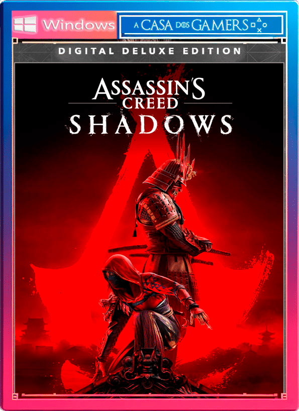 Assassin’s Creed Shadows Edição Deluxe Ubisoft Pc + Brinde